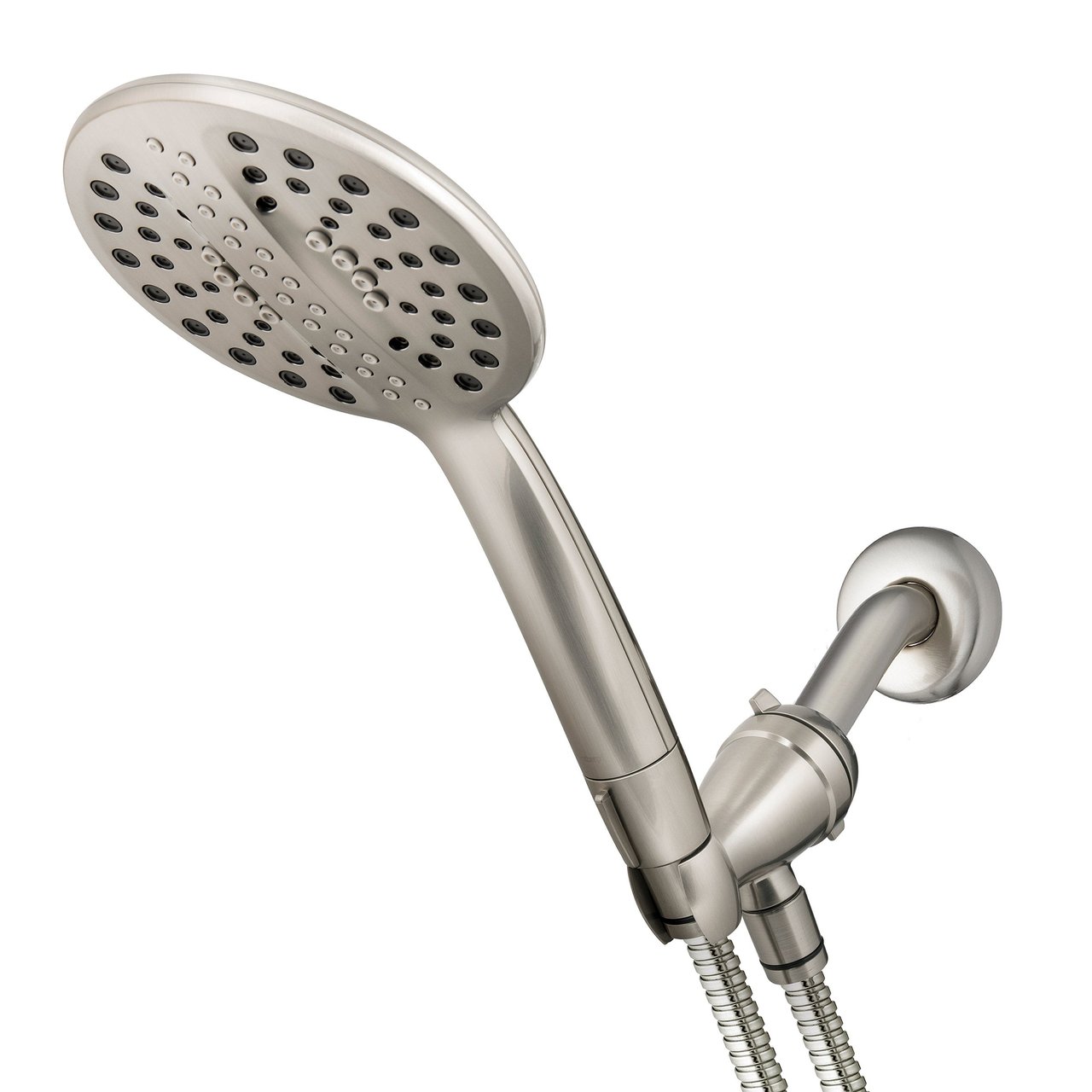 Waterpik UltraThin+ Handheld Shower Head in Brushed Nickel - Image 1