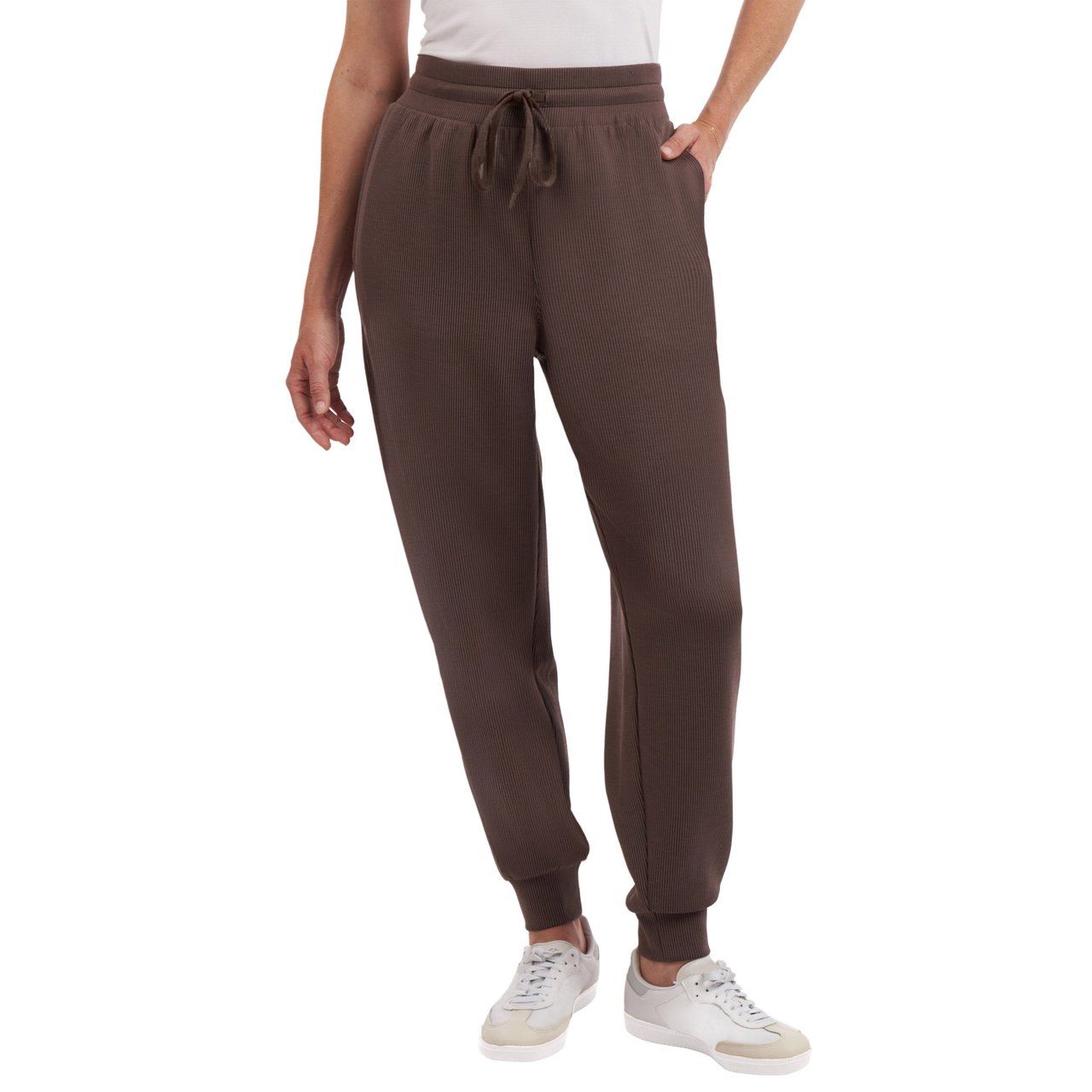 Kirkland Signature Women's Ribbed Jogger - Image 1