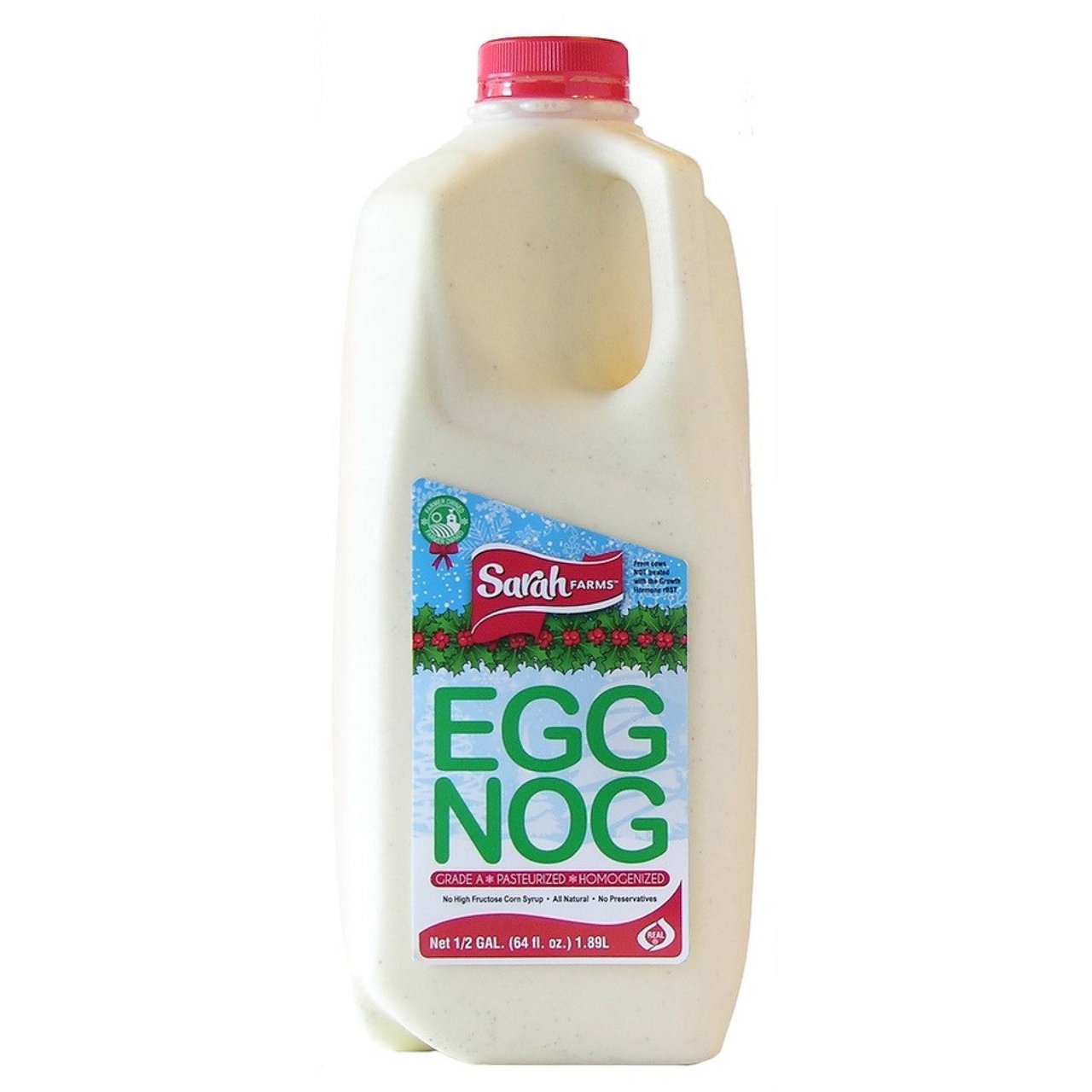 Sarah Farms Egg Nog 64 oz - Image 1