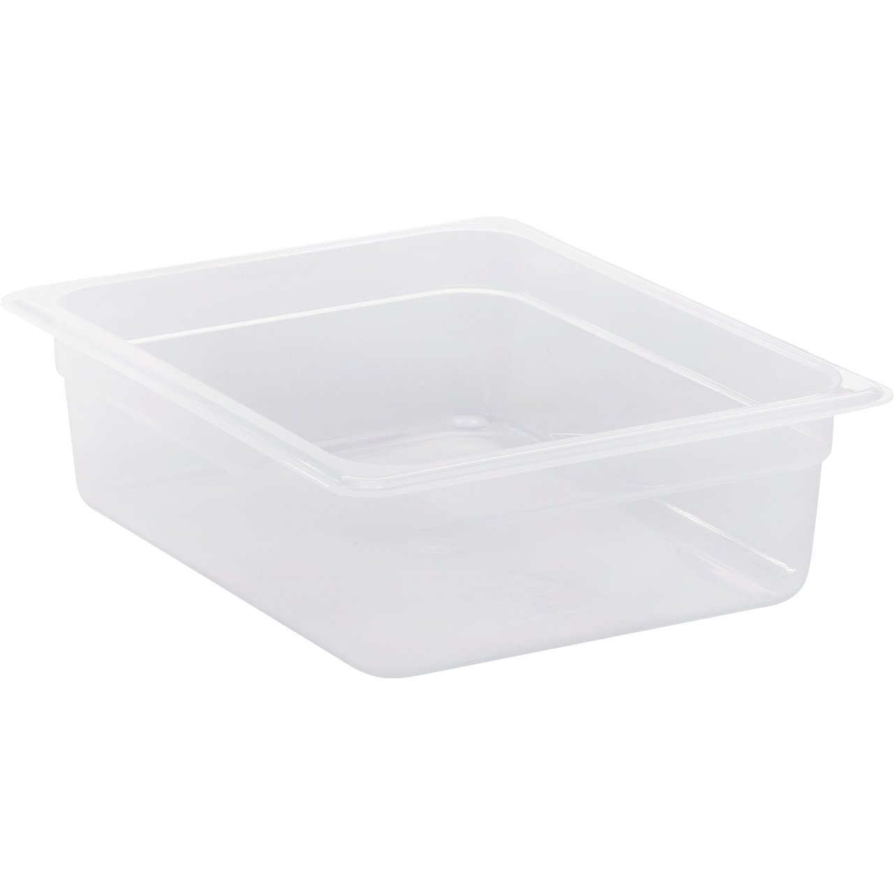 Cambro 6.3 Qt. Translucent Food Pan with Lid, 3-Pack