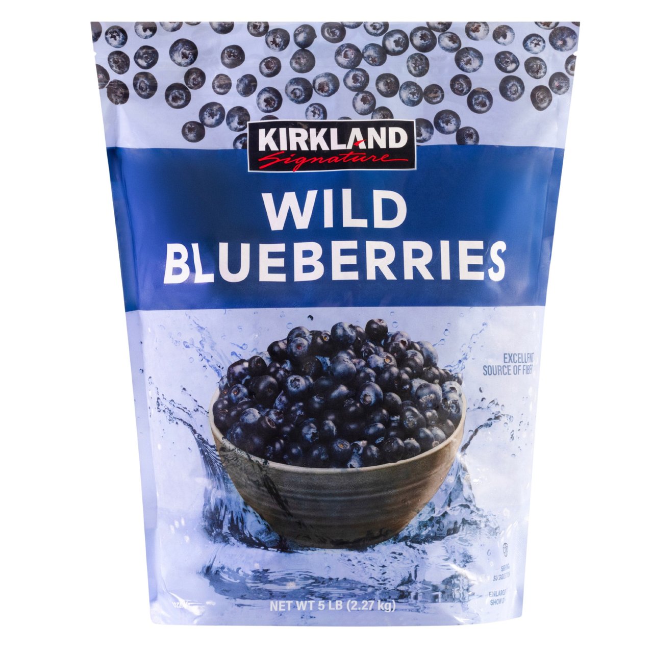 Kirkland Signature Wild Blueberries, 5 Pounds - Image 1