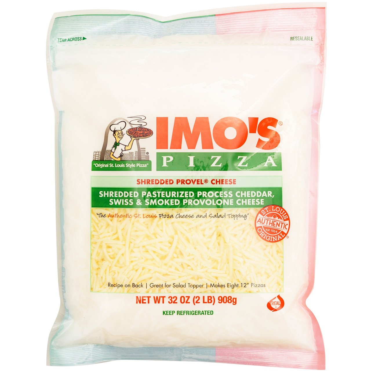 Imo's Pizza Shredded Provel 32 Ounce Package - Image 1