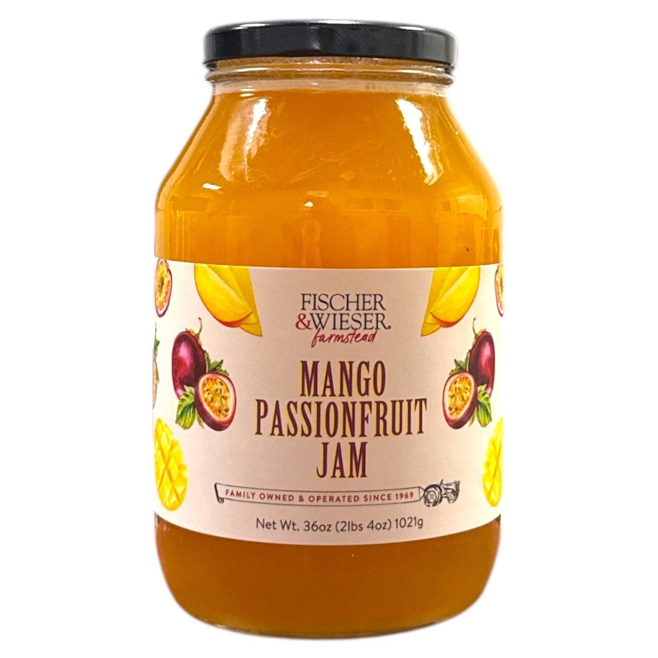 Fischer and Wieser Mango & Passionfruit 36 oz - Image 1