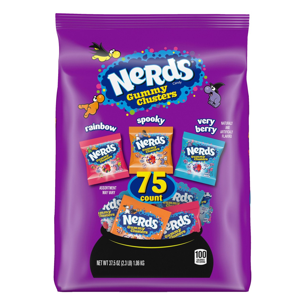 Ferrara Halloween Nerds 37.5 Ounce Bag - Image 1