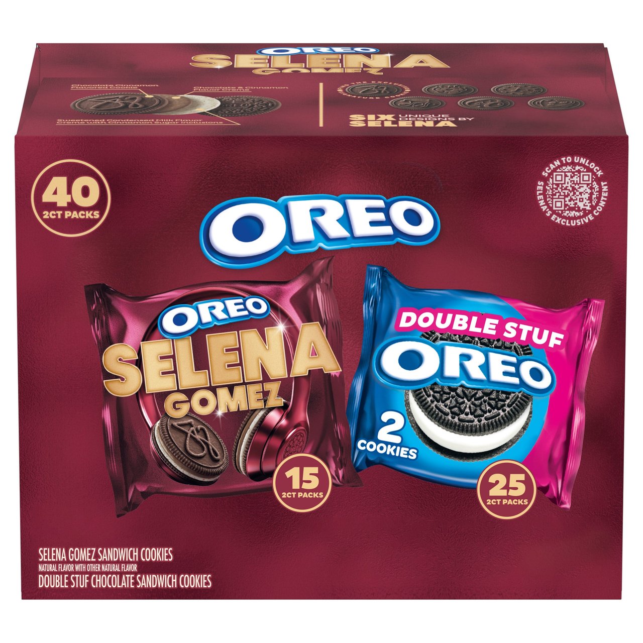 Nabisco Selena Gomez Oreo Cookies, 40.8 oz - Image 1