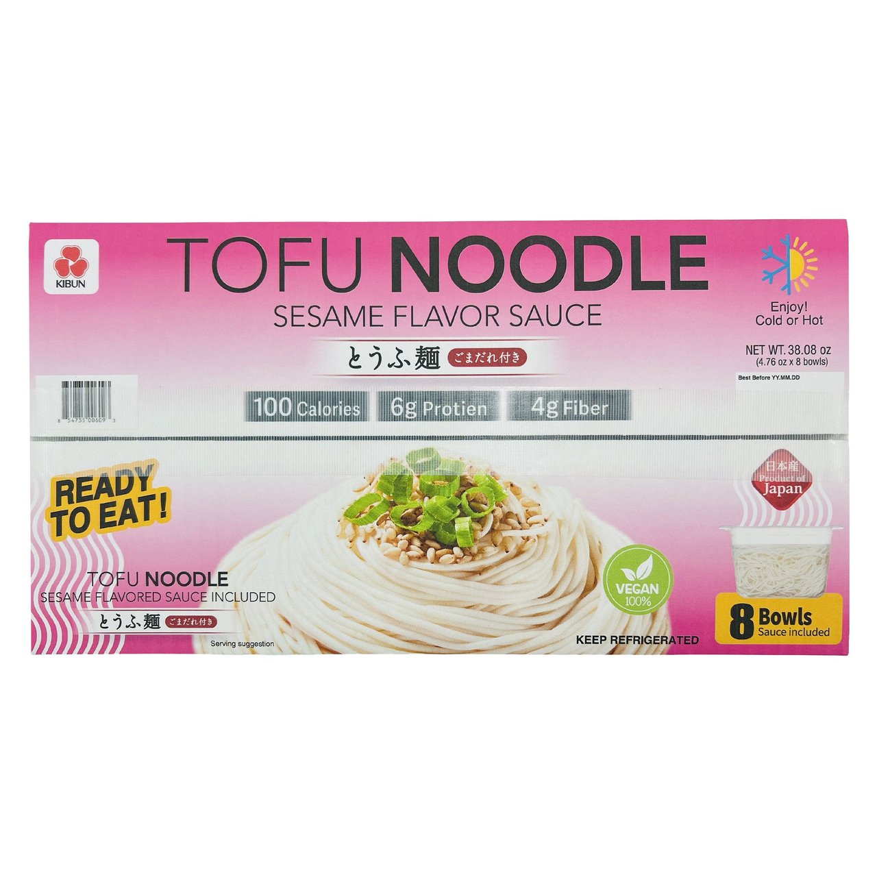 Kibun Foods Healthy Noodle 38.08 oz - Image 1