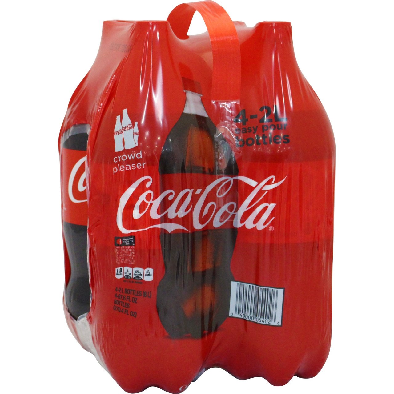 Coca-Cola Classic, 4 x 2 Liter Bottles - Image 1