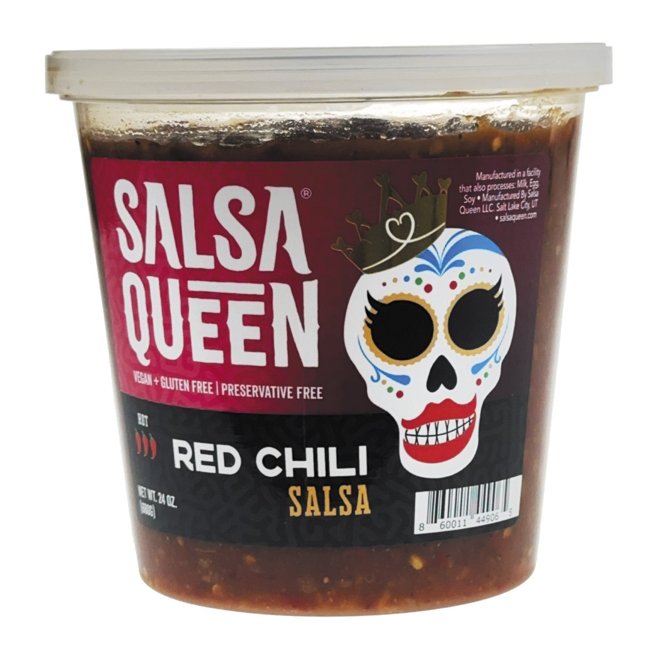 Salsa Queen Red Chili, 24 oz - Image 1