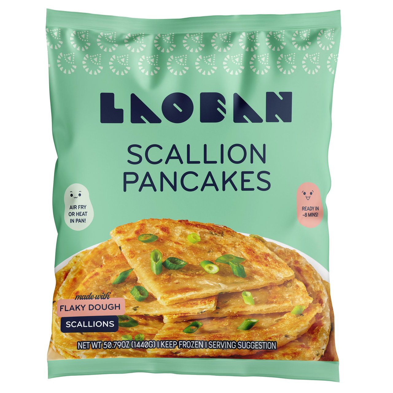LAOBAN SCALLION PANCAKES 50.79 OZ - Image 1