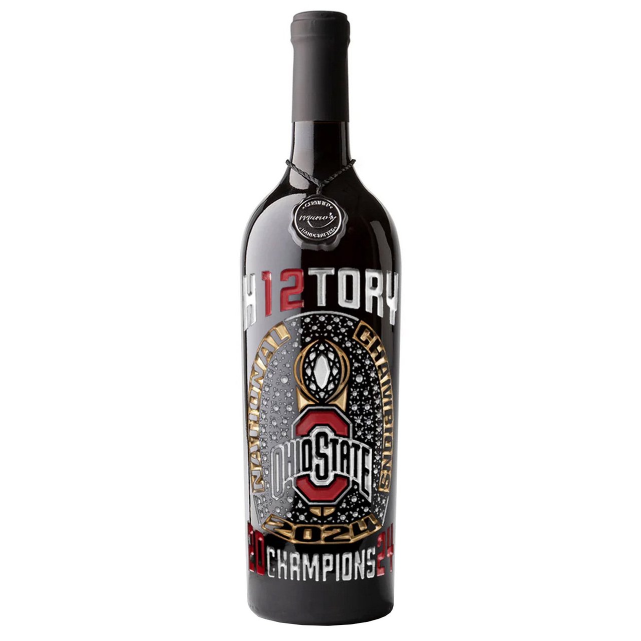 Ohio State University 2024 National Championship Ring Cabernet Sauvignon, California, 750ML - Image 1