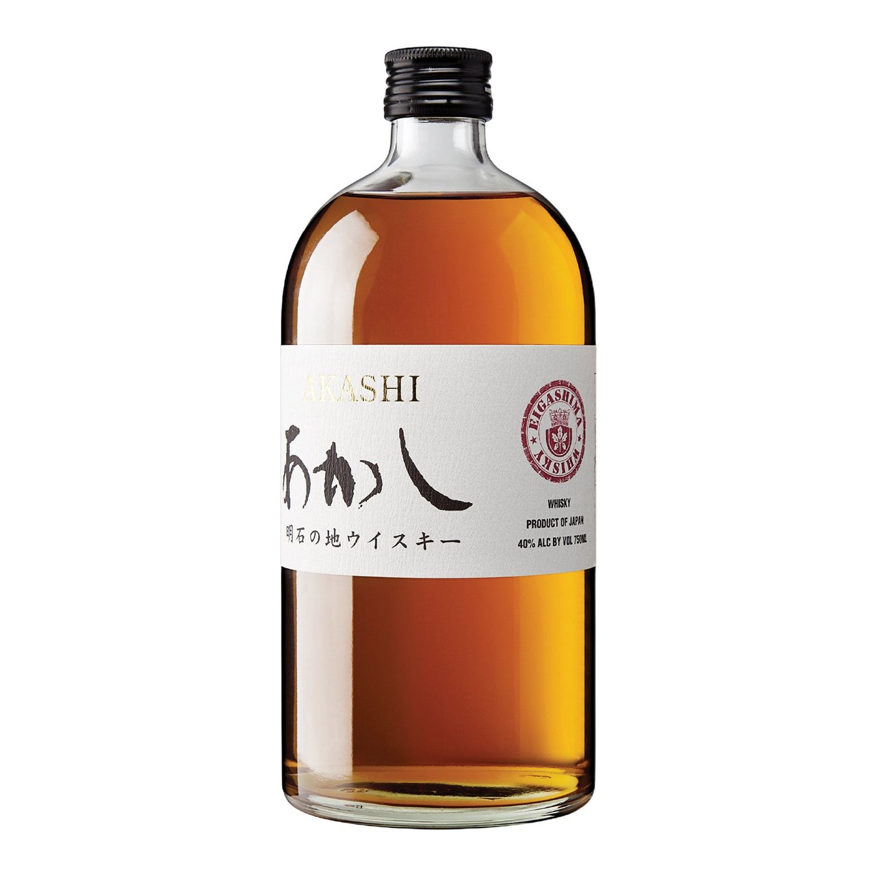 Akashi White Oak Japanese Blended Whisky, Hyogo Japan, 750ML