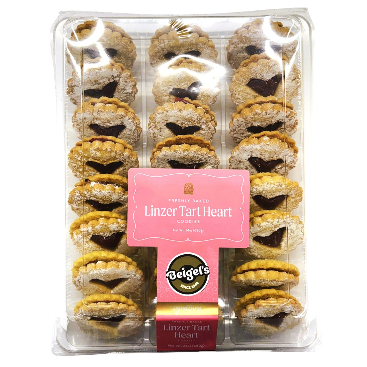 Beigel's Linzer Tart Cookies, 24 Count / 24 oz - Image 1