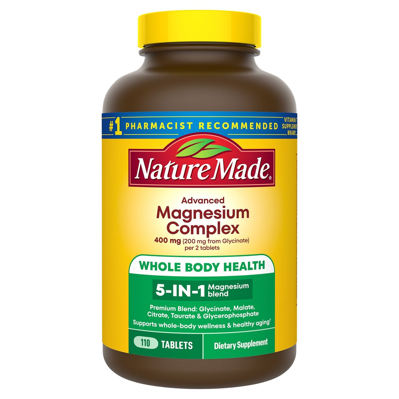 NATURE MADE ADVANCED MAGNESIUM COMPLEX 110CT - Image 1
