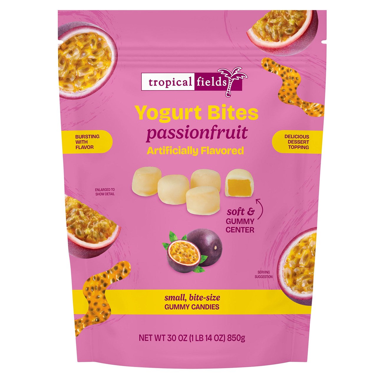 Tropical Fields Passionfruit Yogurt Bites 30 oz - Image 1