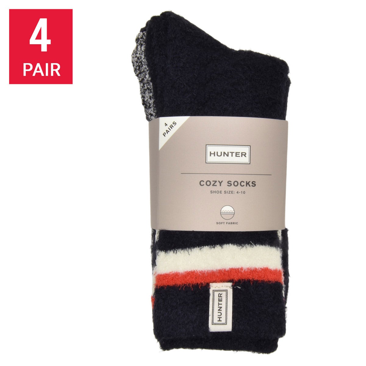 Hunter Women's Crew Sock 4-Pack - Image 1
