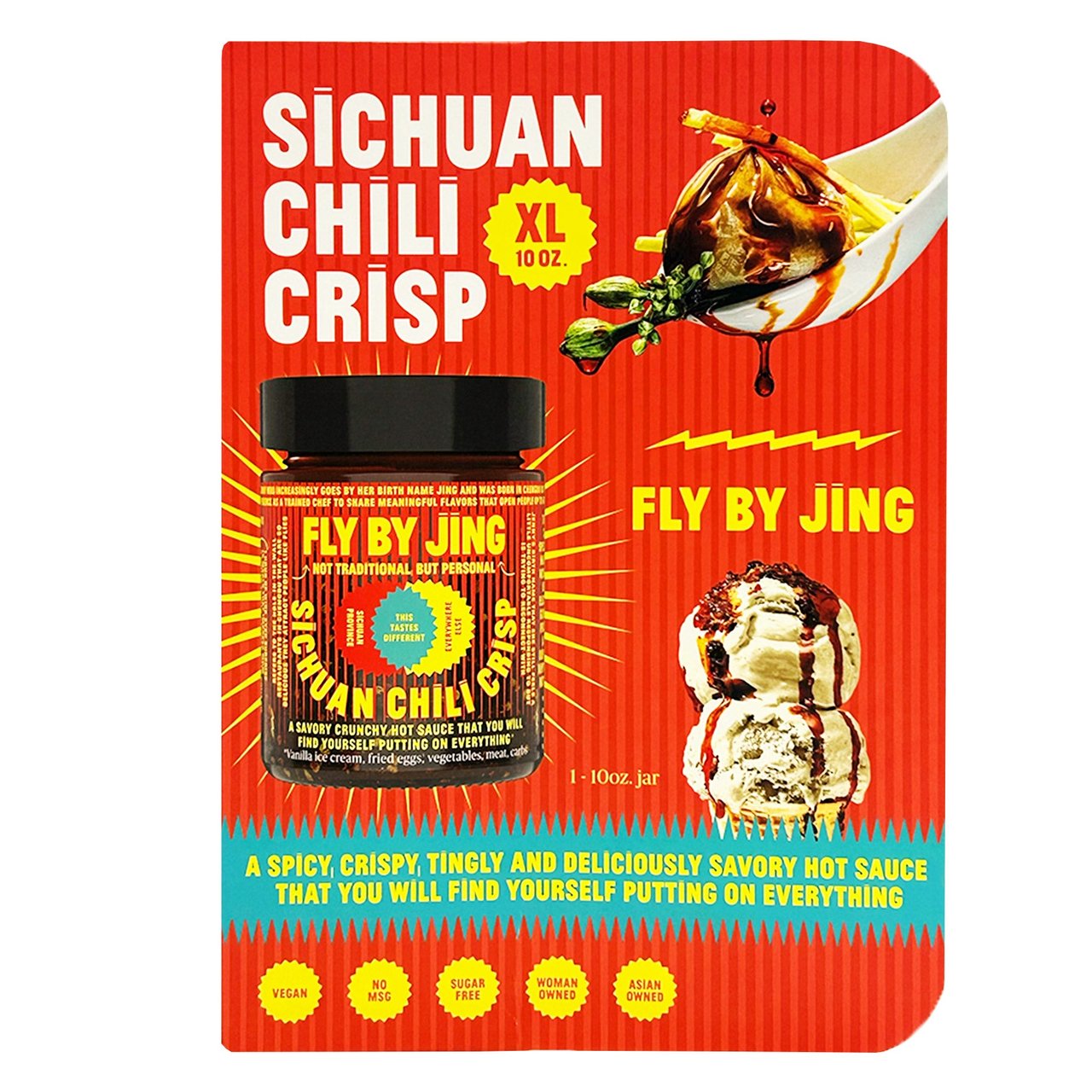 Fly By Jing Sichuan Chili Crisp 10 Ounces