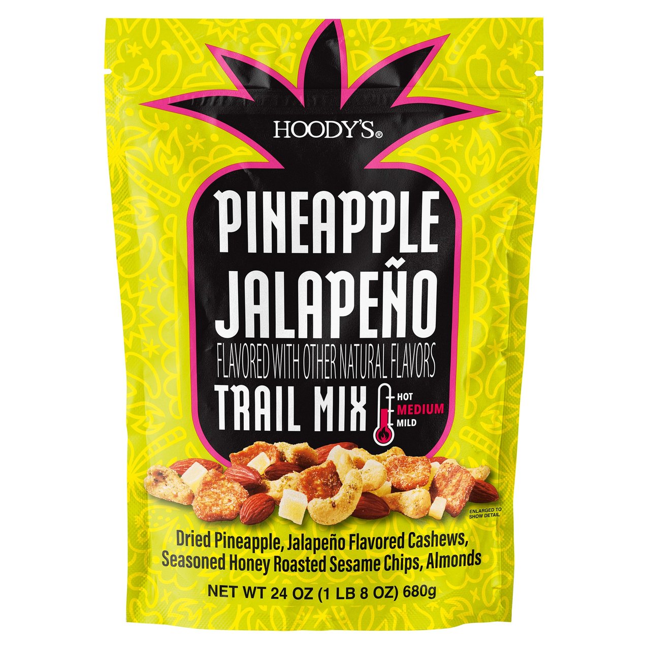 Hoody's Pineapple Jalapeño Trail Mix 24 oz - Image 1