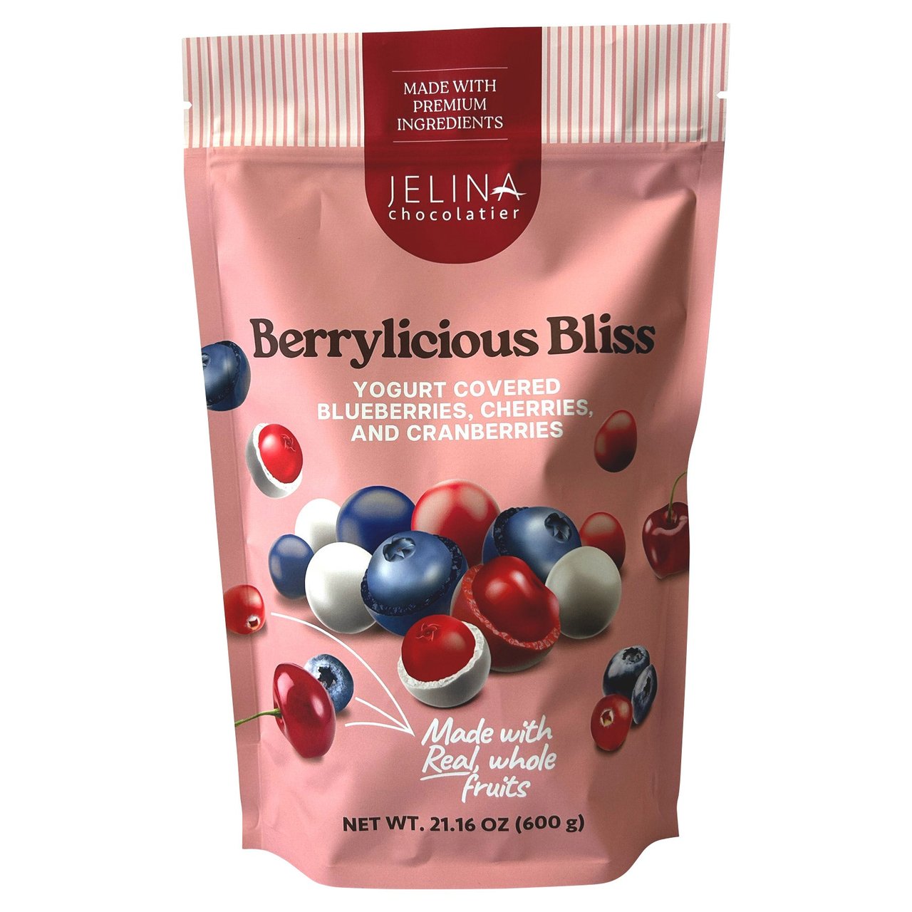 Jelina Chocolatier Berrylicious Bliss, 21.16 oz - Image 1
