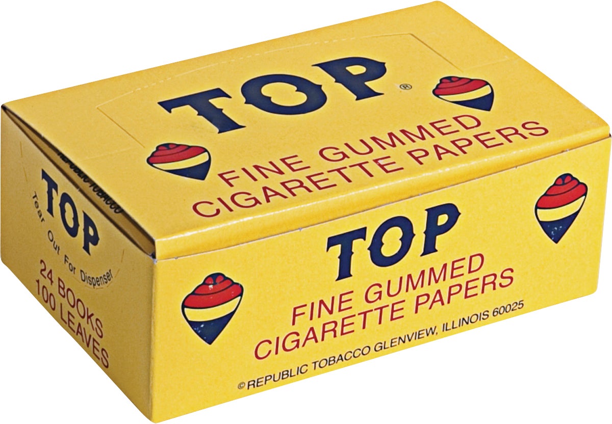 TOP Cigarette Rolling Papers 24 Count - Image 1