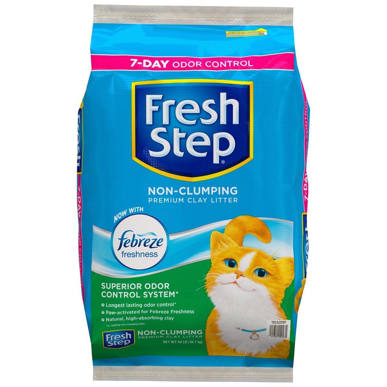 Fresh Step Clay Cat Litter, 40 lbs