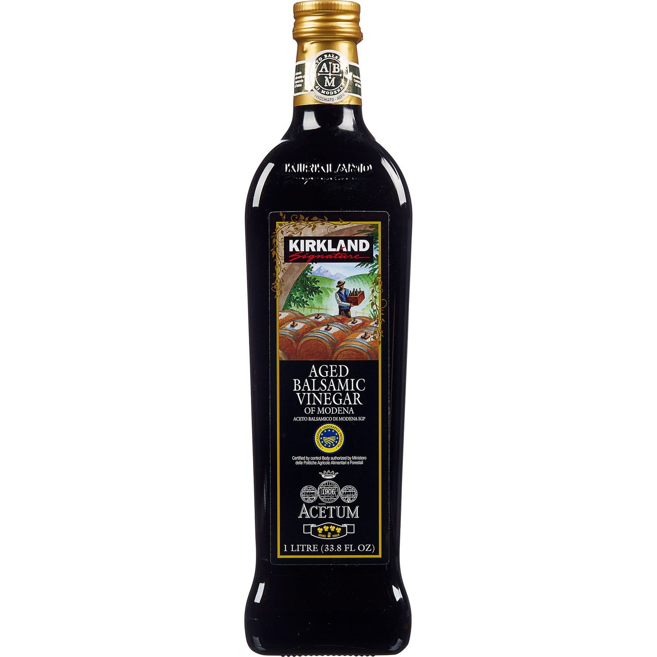 Kirkland Signature Balsamic Vinegar of Modena, 33.8 oz - Image 1