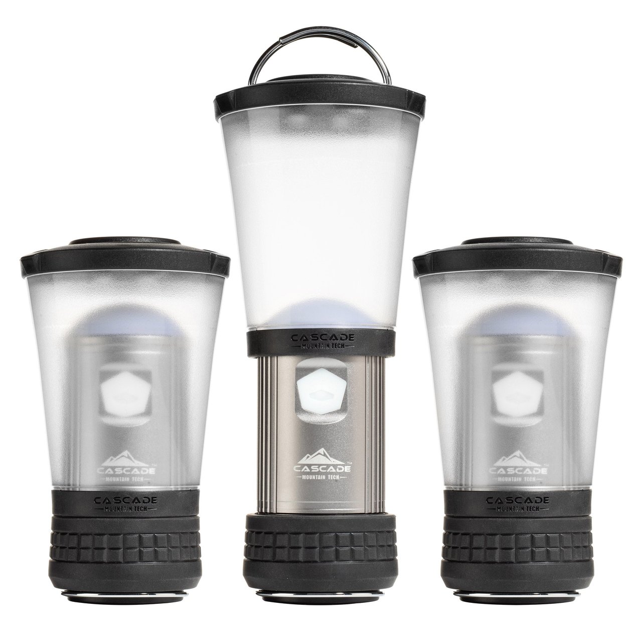 Cascade Mountain Tech 3-Pack Mini Lanterns 500 Lumen - Image 1