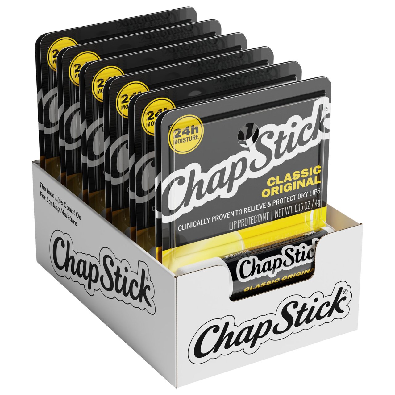 CHAPSTICK ORIGINAL LIP BALM 12 COUNT - Image 1