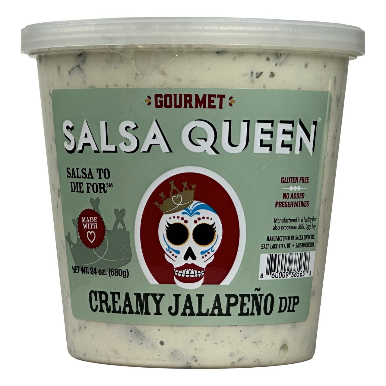 Salsa Queen Creamy Jalapeno Dip 24 oz - Image 1