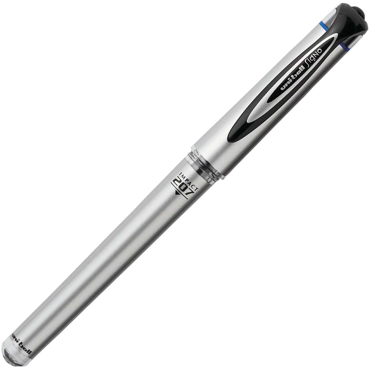 uniball 207 Impact Blue Gel Pen, Bold Point 1.0mm, 12-Count