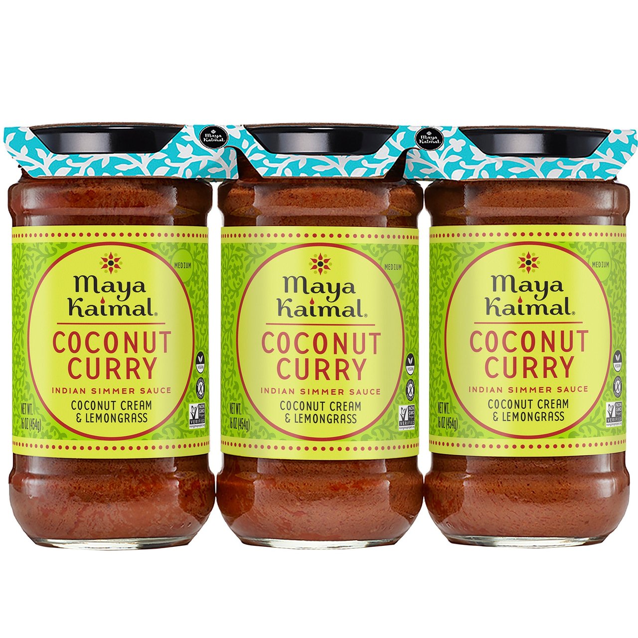 Maya Kaimal Coconut Curry 3/16 oz - Image 1