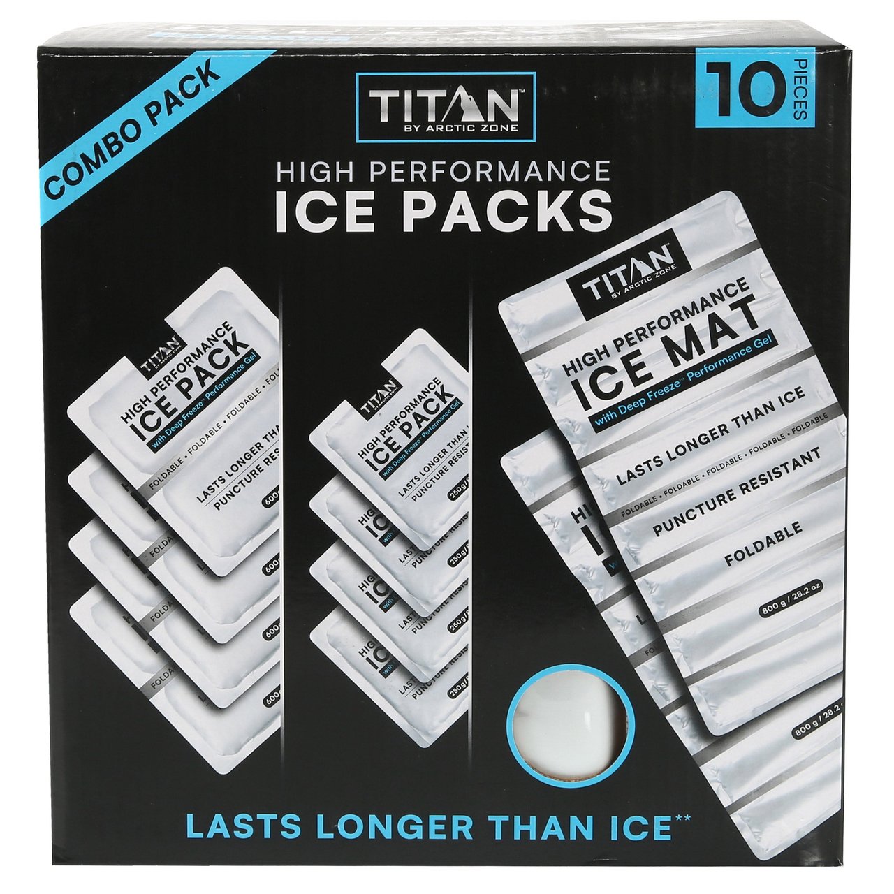 Titan 10 PC High Performance Ice Pack Set - Image 1