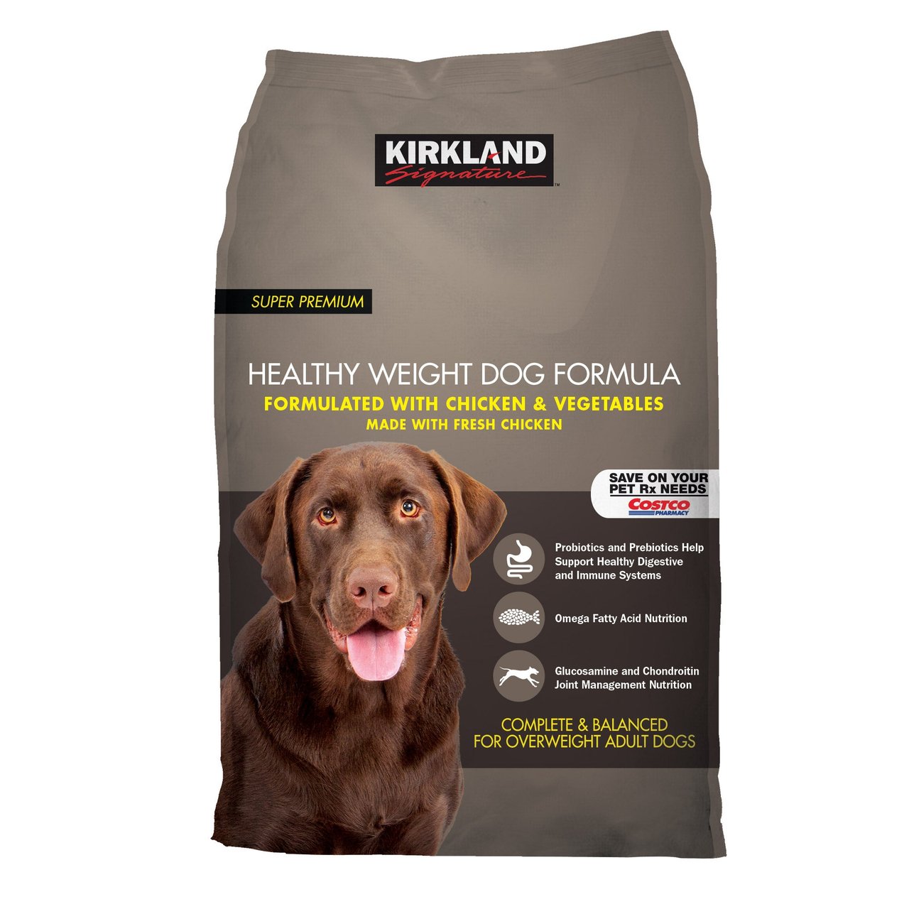Kirkland Signature Healthy Weight Dog Food 40 lb - Image 1