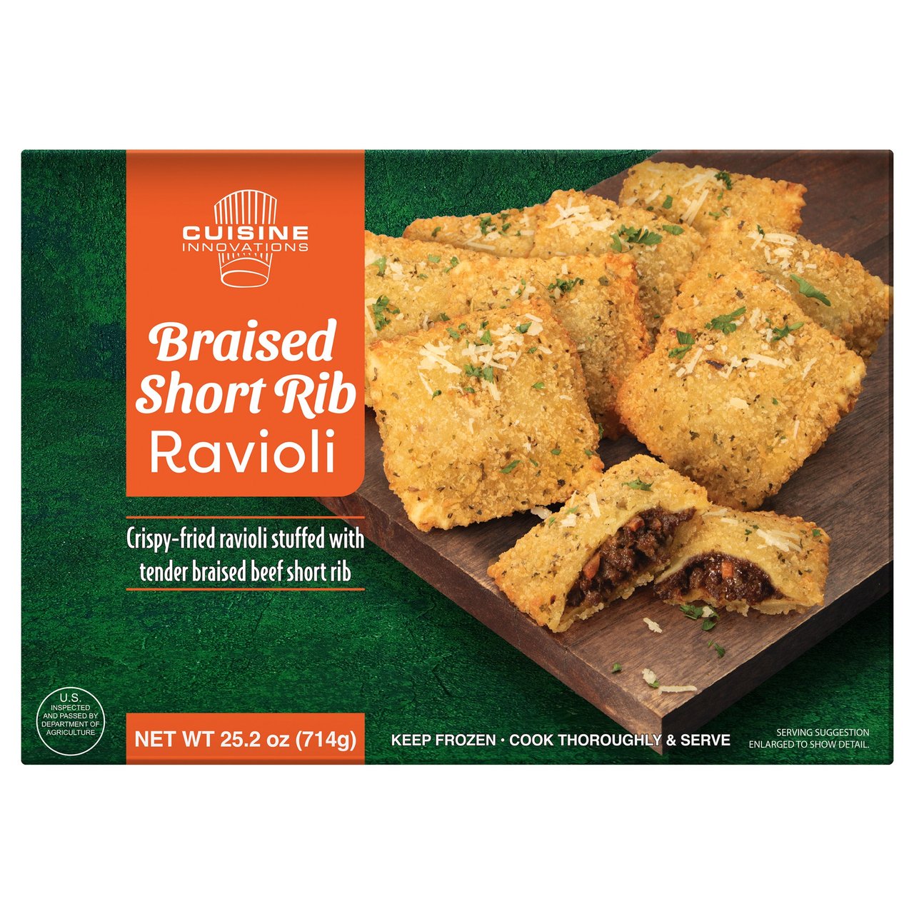 CUISINE INNOVATIONS SHORT RIB RAVIOLI 25.2 OZ - Image 1