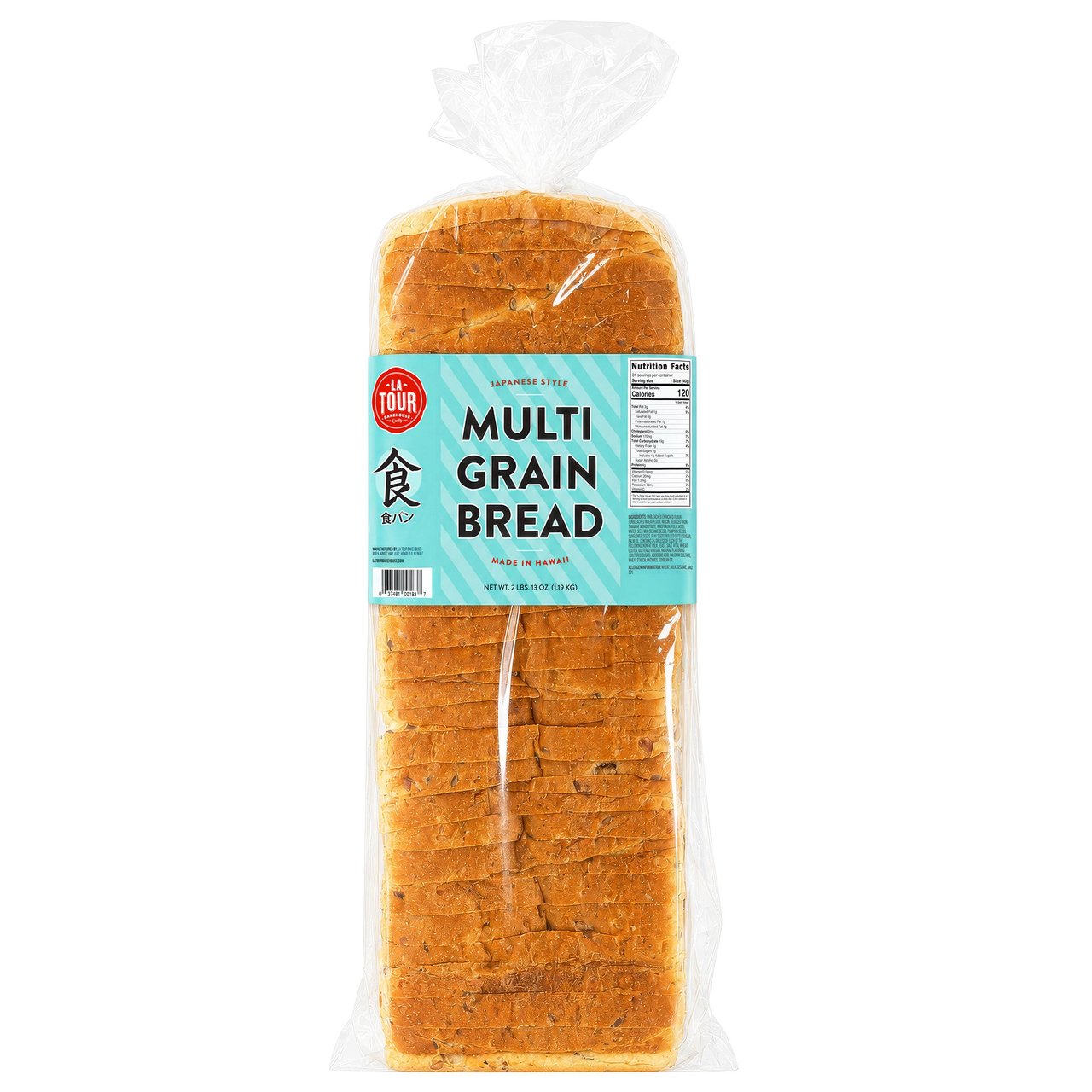 La Tour Bakery Japanese Style Multigrain Bread, 42 oz - Image 1
