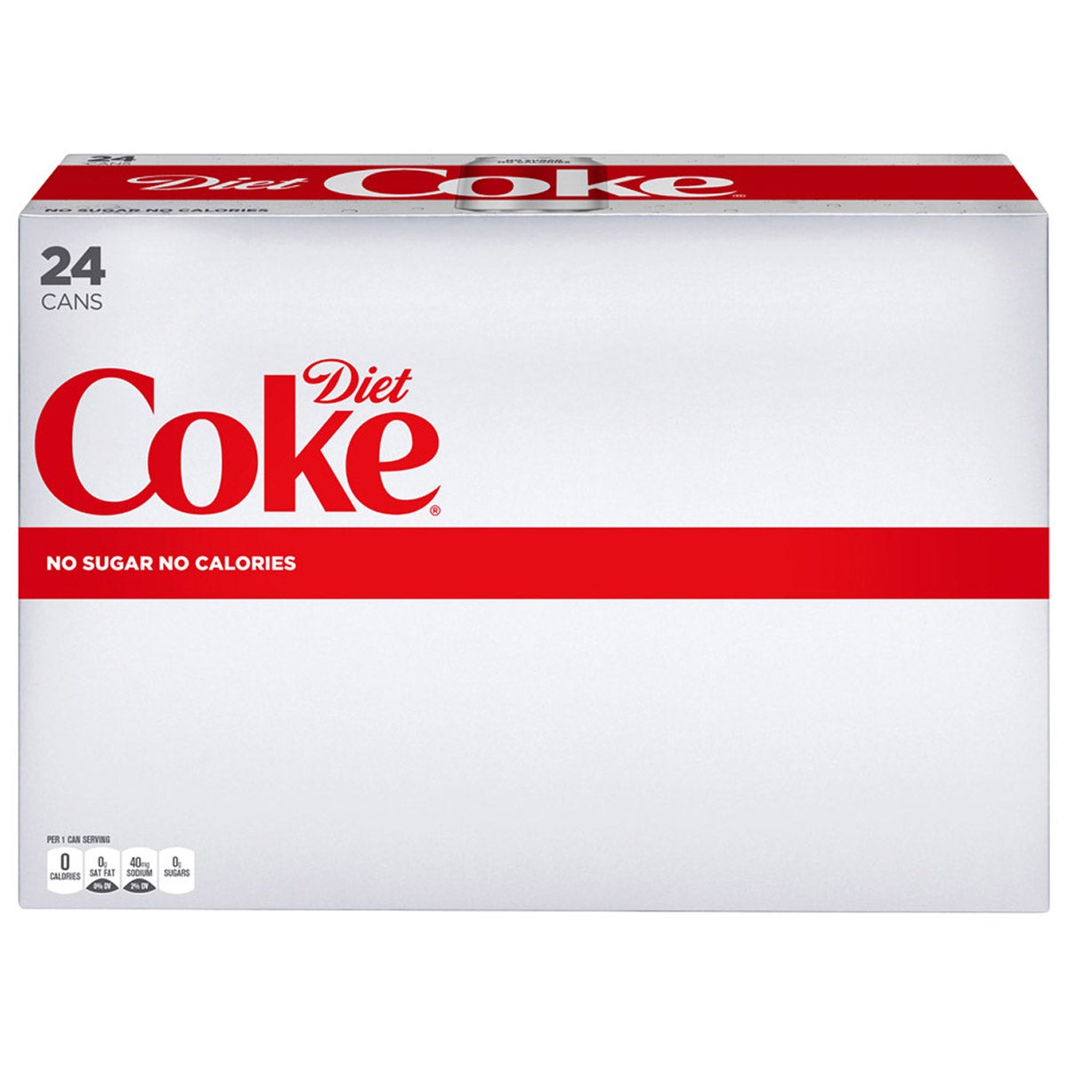 Diet Coke, 12 fl oz, 24 Pack Cans