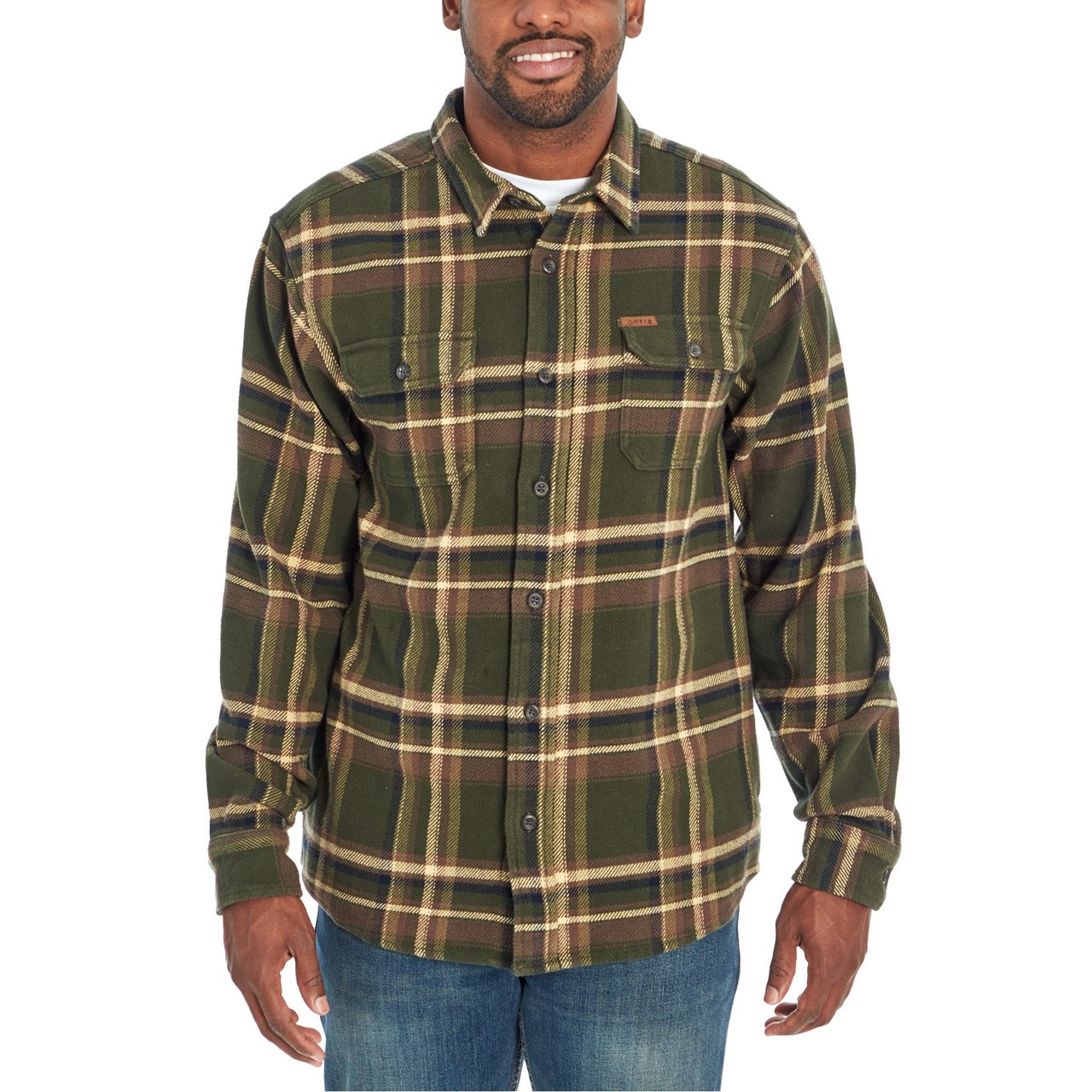 Orvis Men's Big Bear Heavyweight Flannel Shirt - Image 1