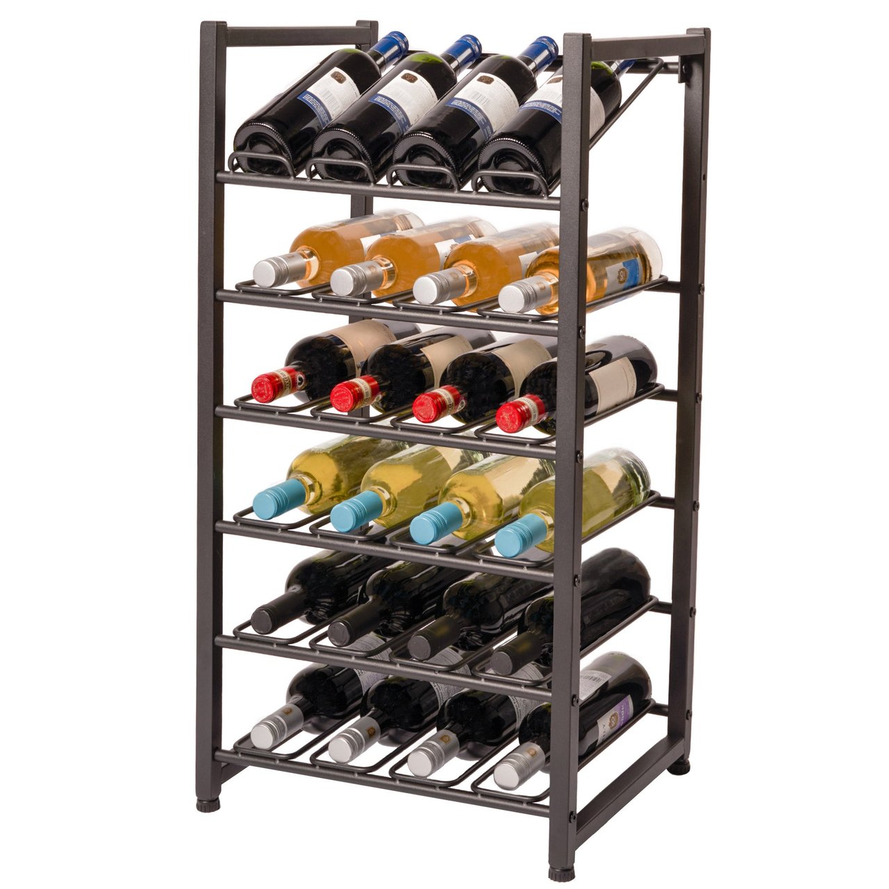 Neatfreak 24 Bottle Stacking Metal Wine Rack - Image 1