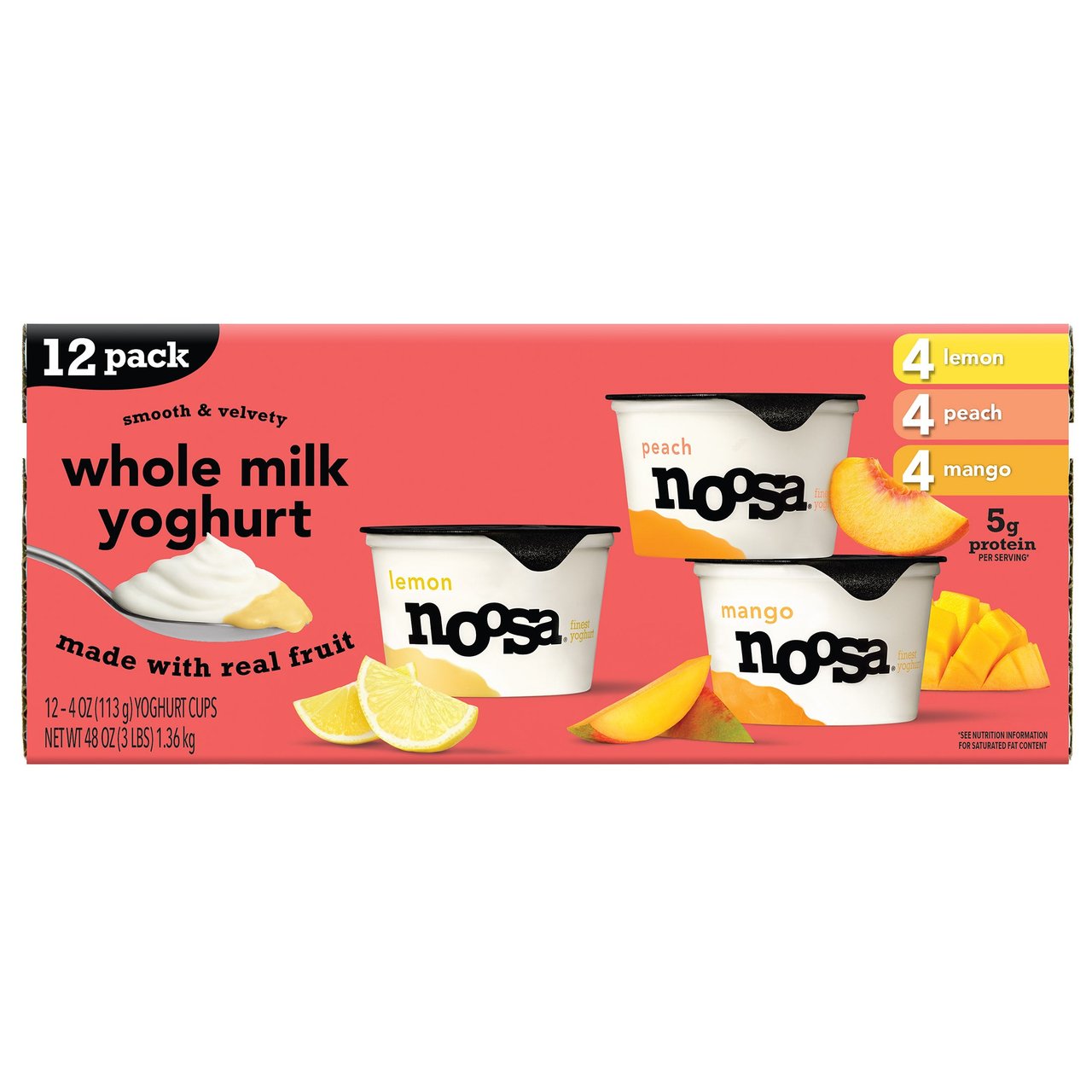 Noosa Yoghurt Spring Variety Pack, 12/4 oz Cups - Image 1