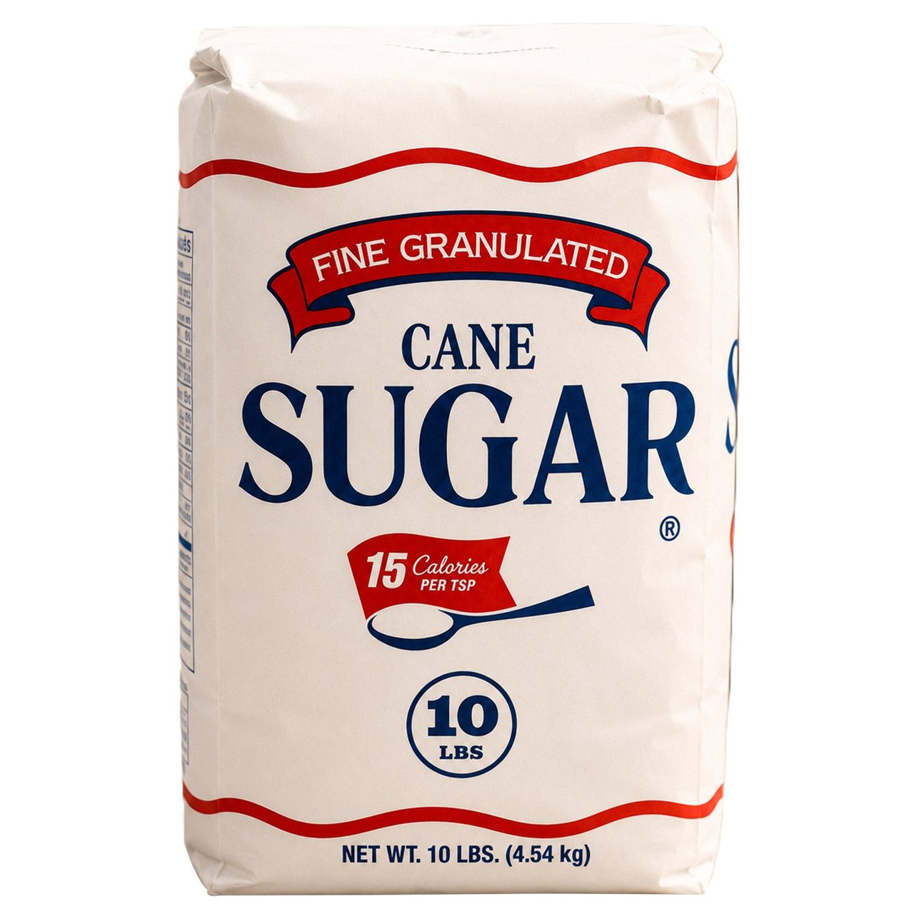 Granulated Cane Sugar, 10 lbs - Image 1