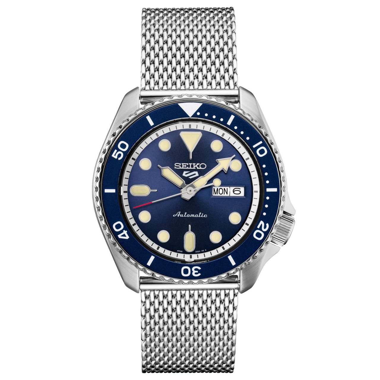 Seiko 5 Sports Stainless Steel Case Men's Watch - Image 1