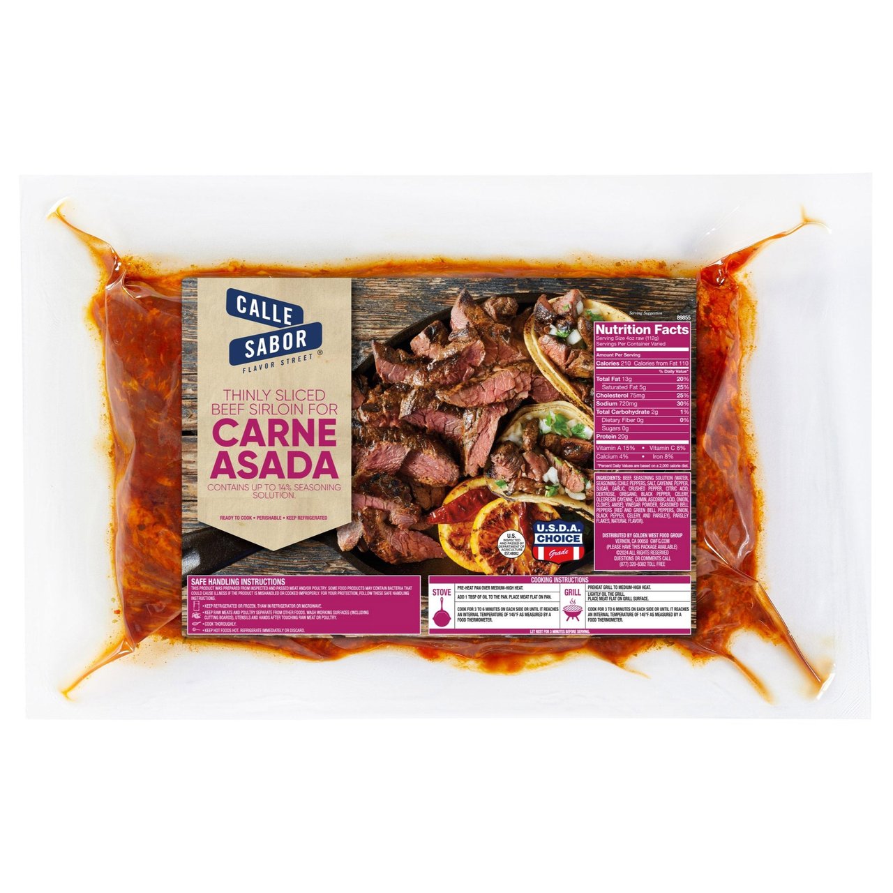 Calle Sabor Carne Asada, Price Per Pound