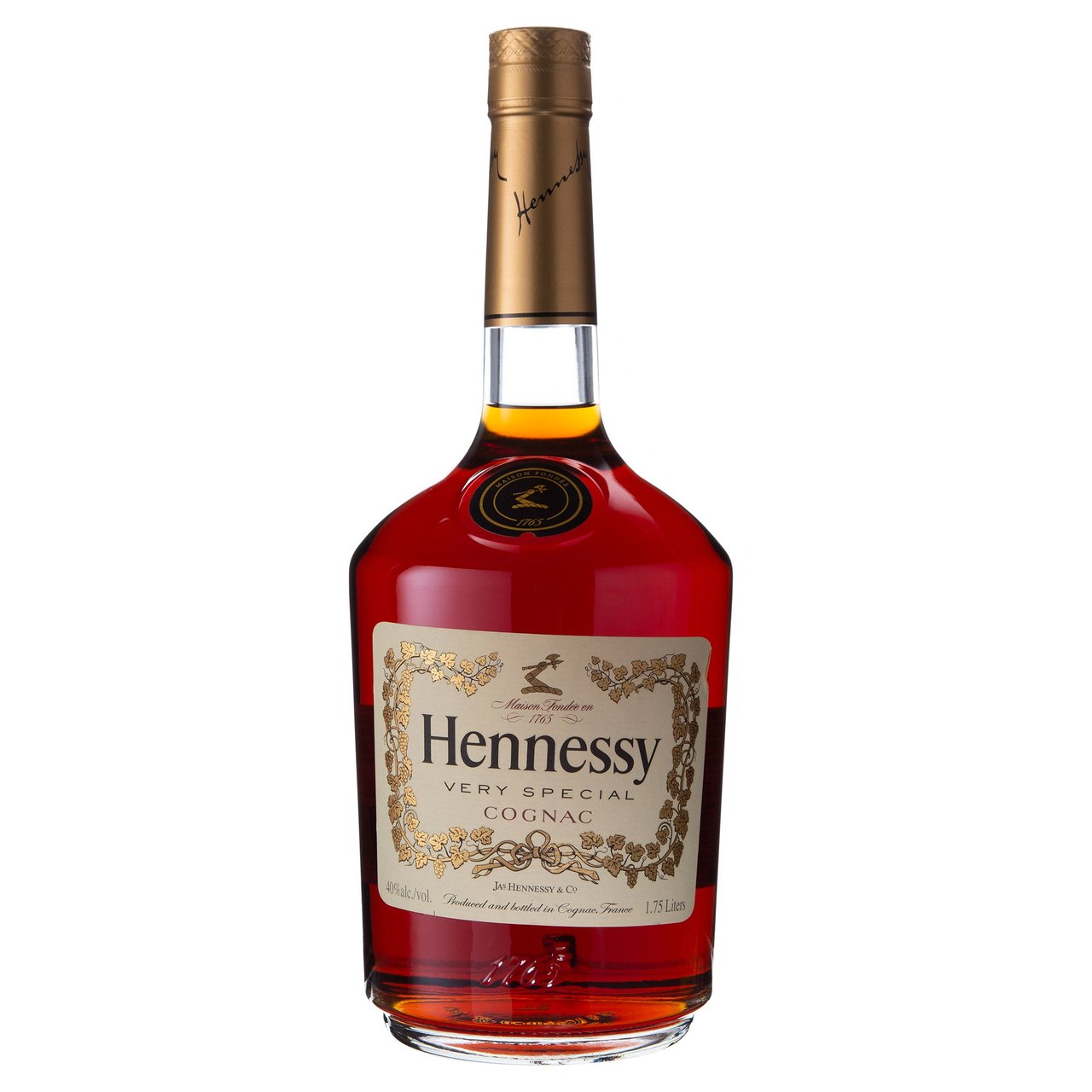 Hennessy V.S. Cognac France 1.75L - Image 1