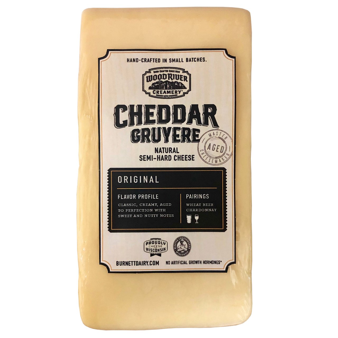 Wood River Creamery Cheddar Gruyere 24 Ounces