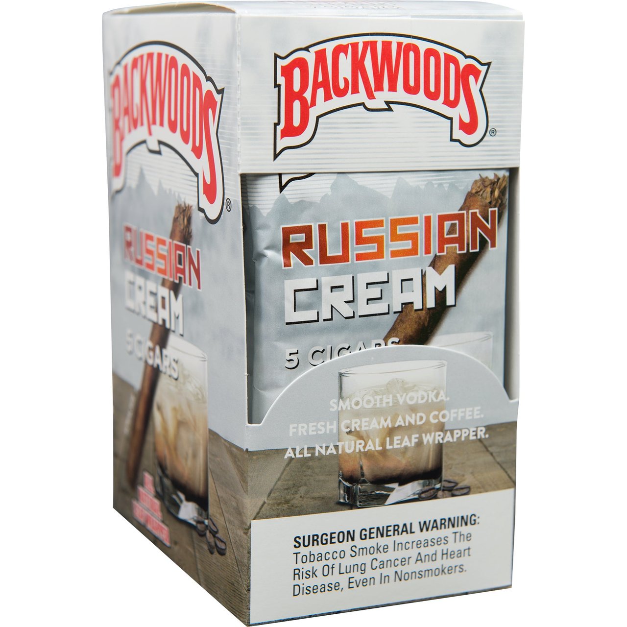 Backwoods Russian Cream Cigars 8/5 CT Packs - Image 1