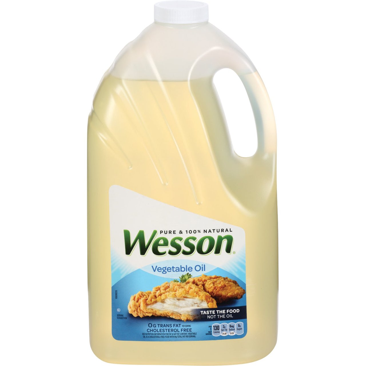 Wesson Pure Vegetable Oil, 5 Quart - Image 1
