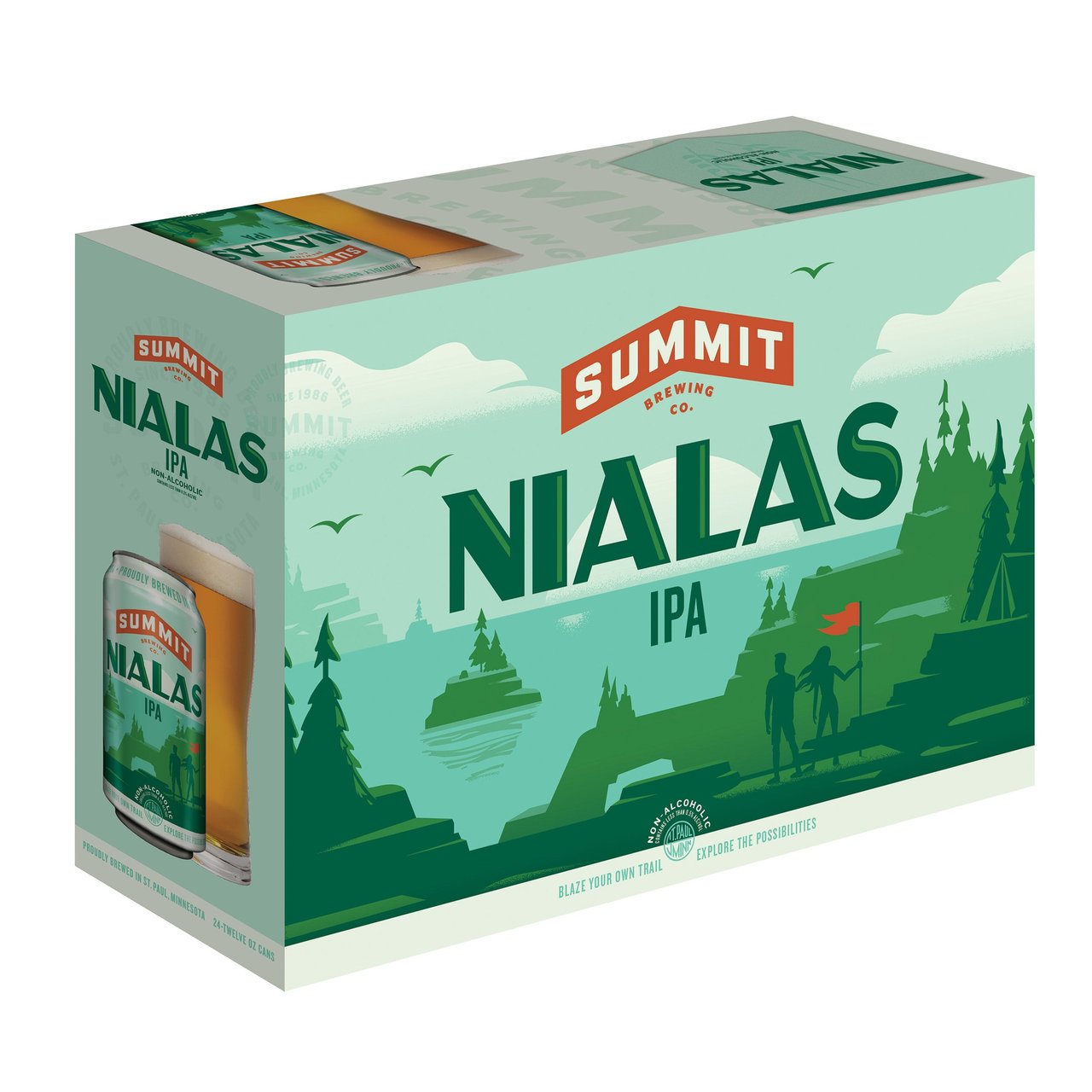 Summit Brewing Company Nialas Non-Alcoholic IPA 24/12oz Cans