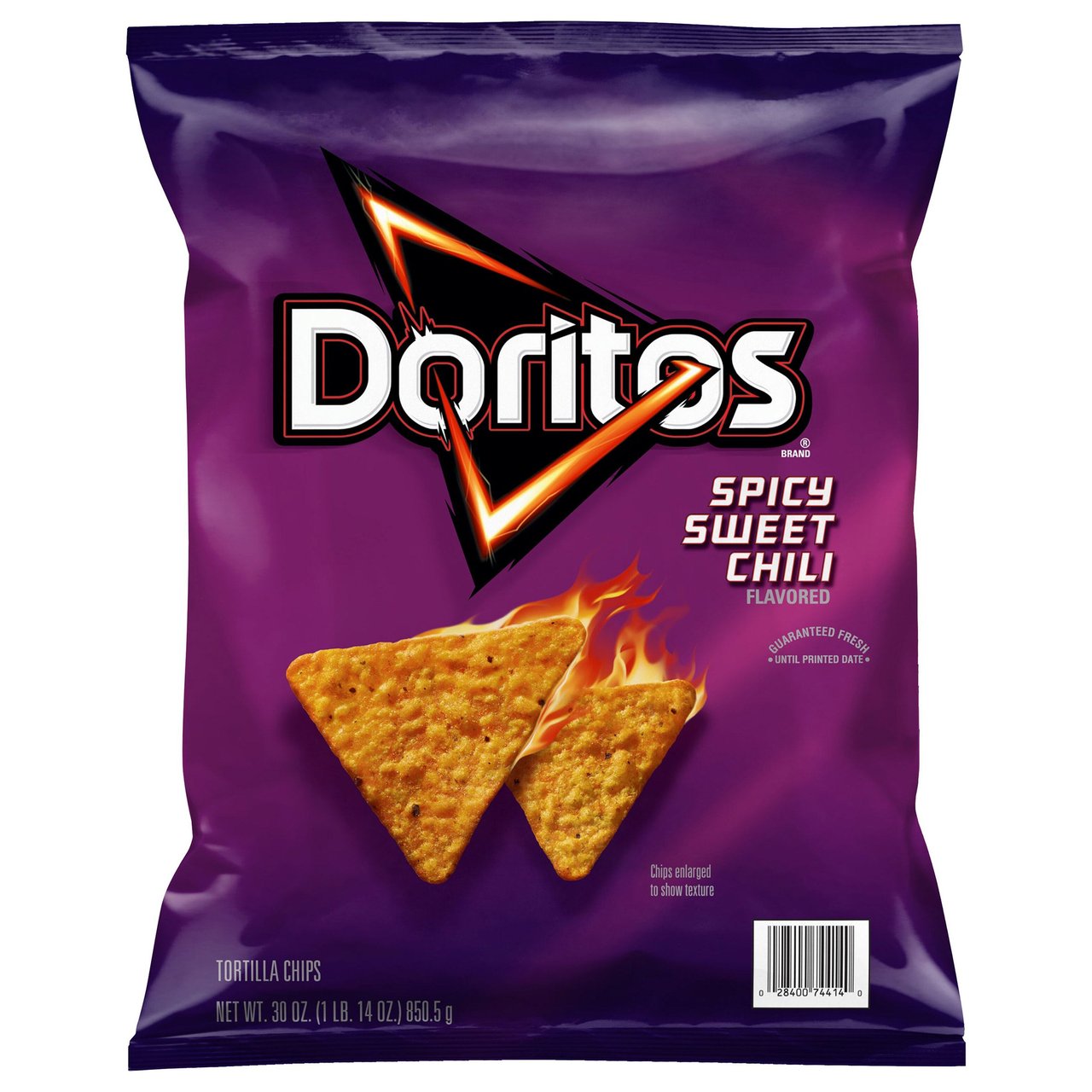 Doritos Spicy Sweet Chili Flavored Tortilla Chips, 30 Ounce Bag - Image 1
