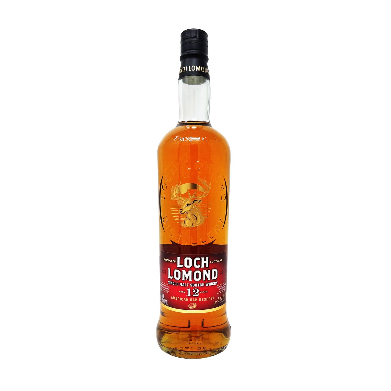 Loch Lomond 12 Year Old Single Malt Scotch Whisky, Highland 750ML - Image 1