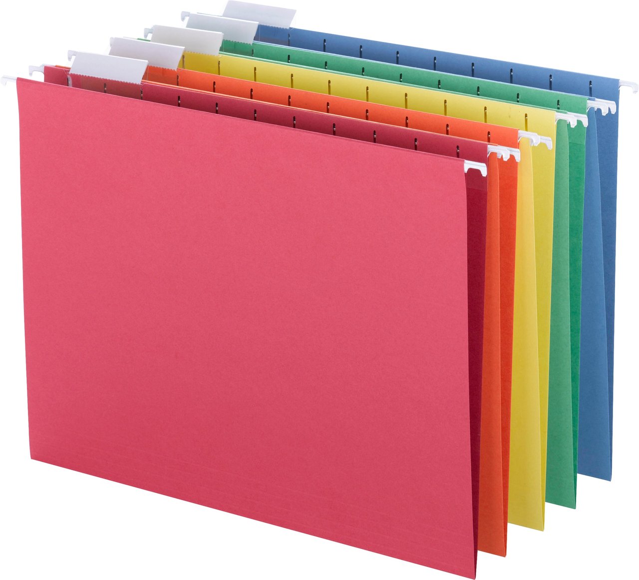 Smead Hanging File Folders, Letter Size, Assorted Colors, 25 Count - Image 1