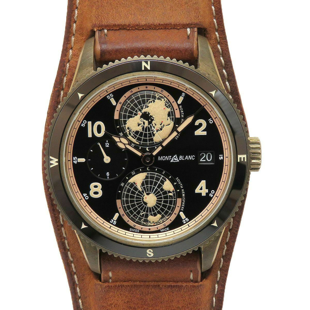 Montblanc MB117840 1858 Geosphere GMT Men's Automatic Watch